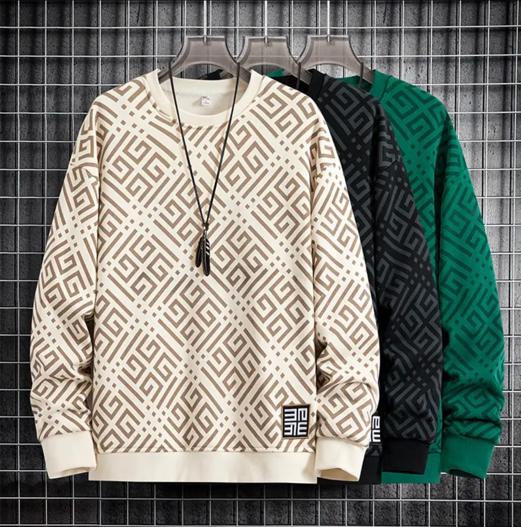 Cotton (3 PS) Long Sleeve Sweet Shirt