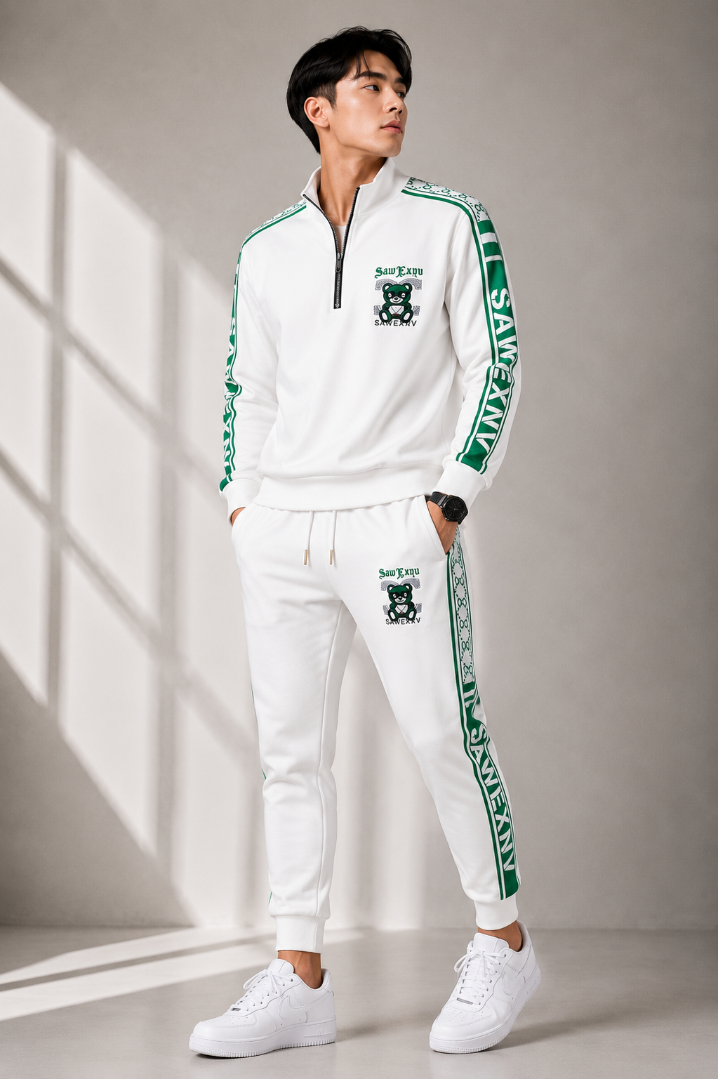 Cotton Tshirt and Trouser Set