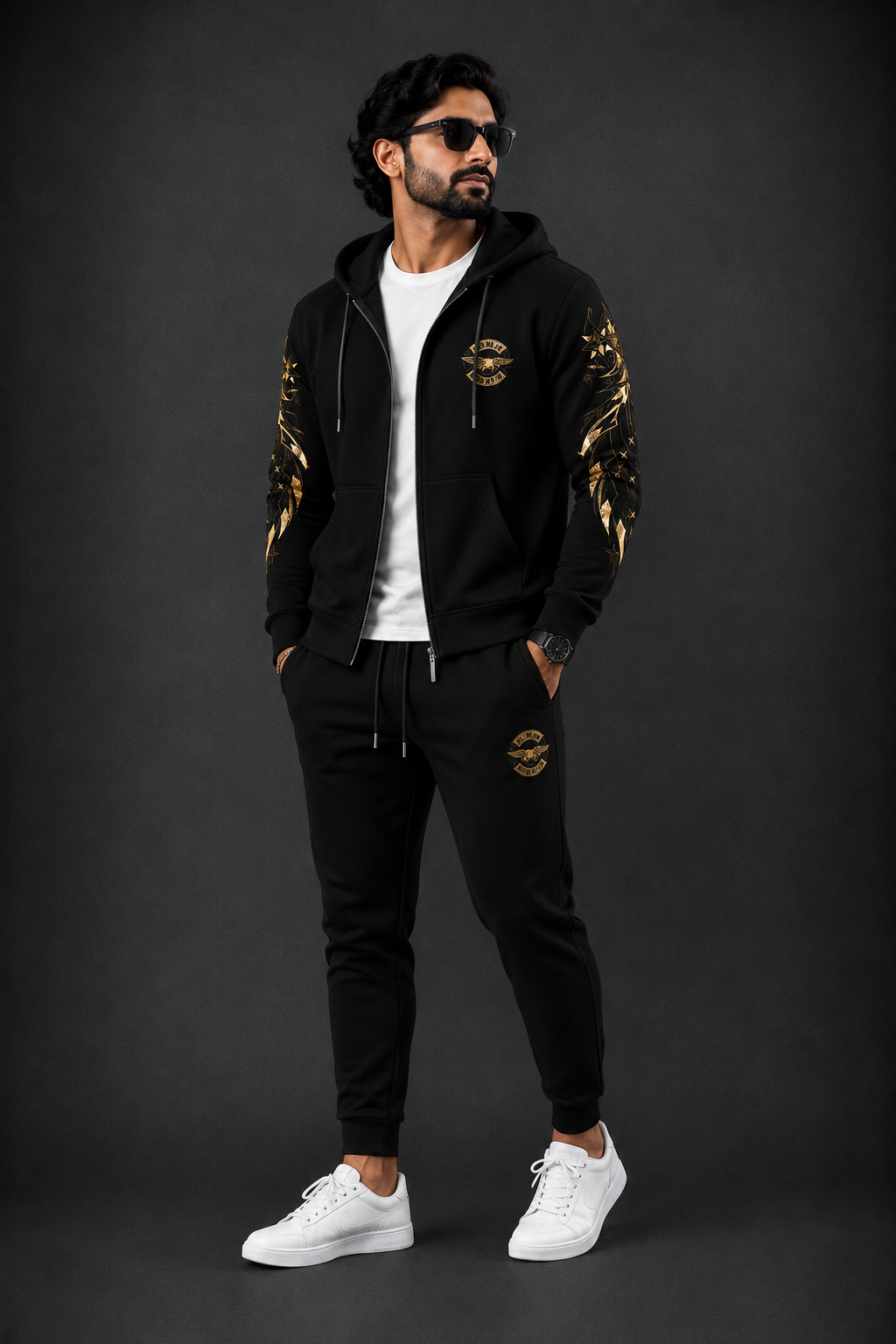 Hoodie and Trouser Combo Set