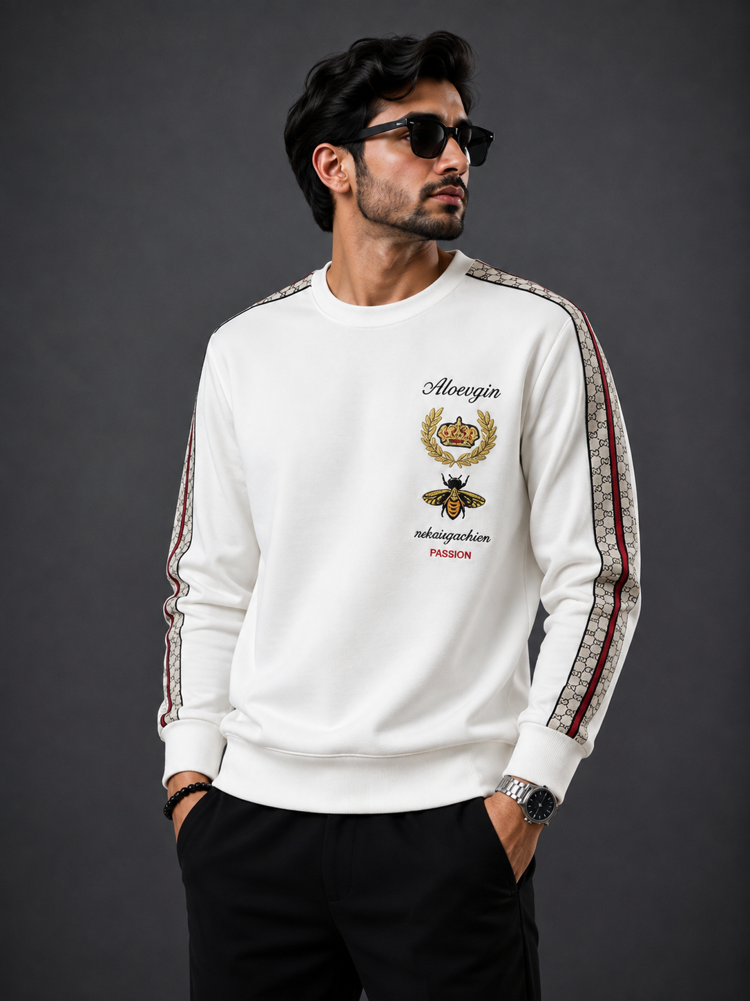 Cotton Long Sleeve Sweet Shirt