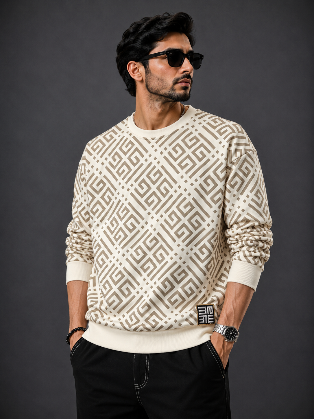 Cotton Long Sleeve Sweet Shirt