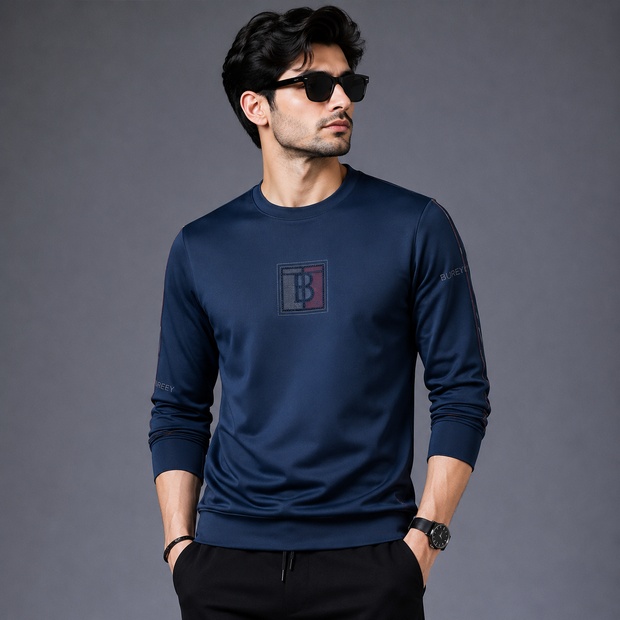 Polyester Full Sleeve Tshirt For Men