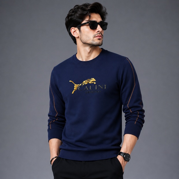 Polyester Full Sleeve Tshirt For Men