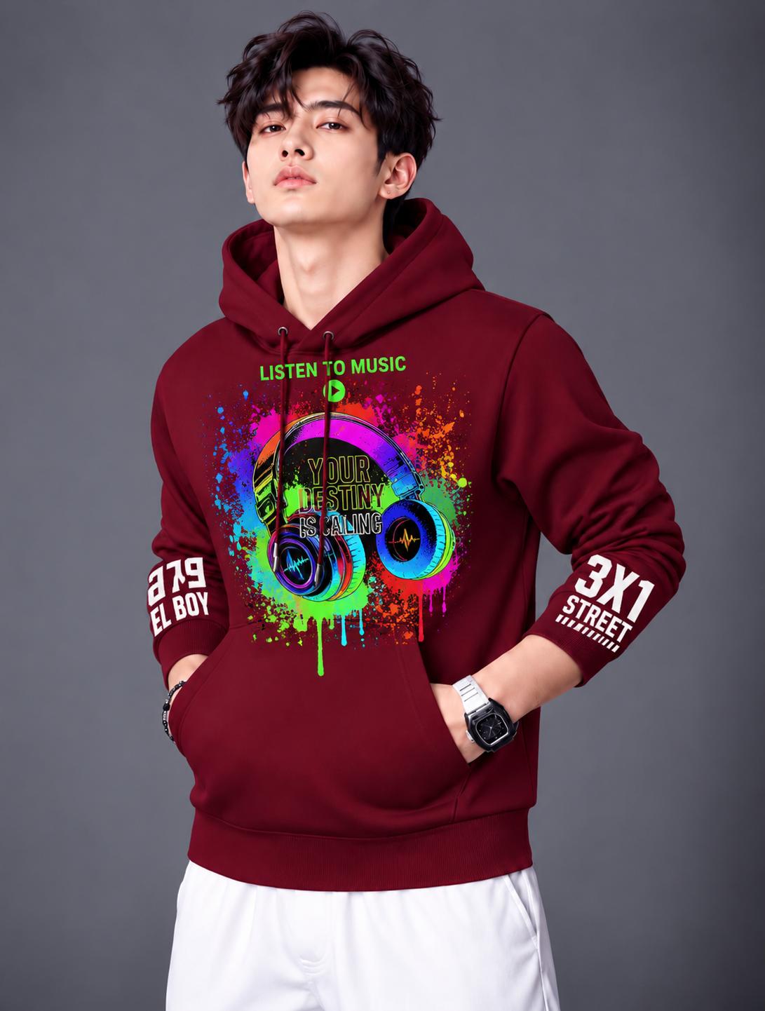 Stylish Hoodie For Men