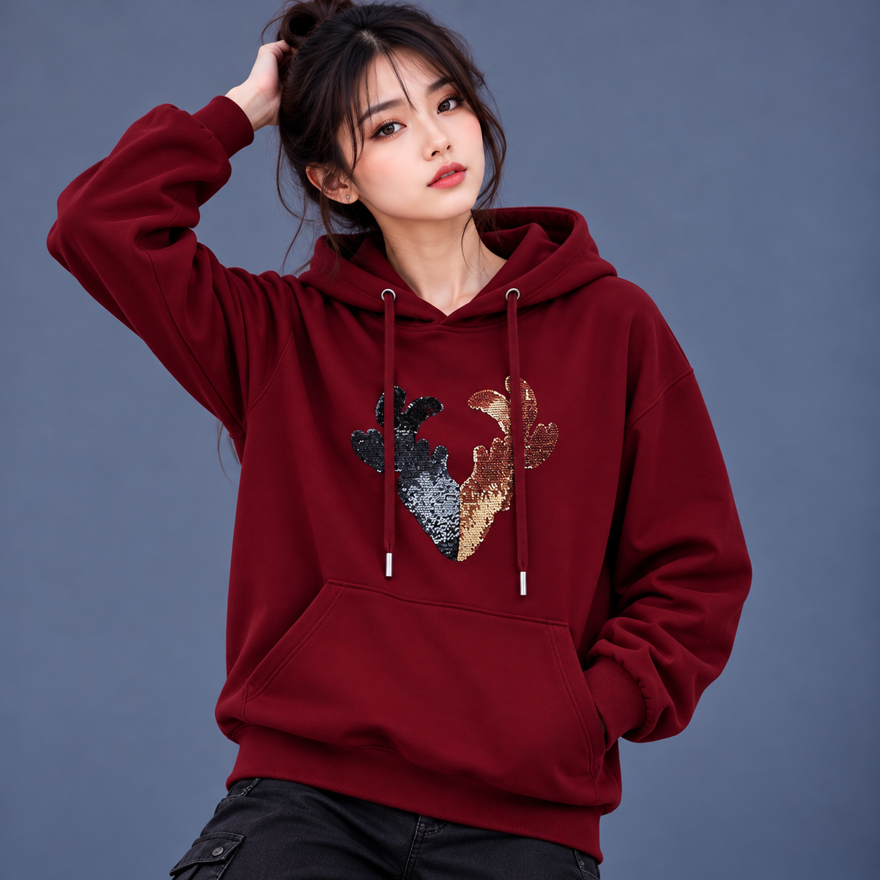 Premium Stylish Ladies Hoodie